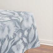 Hedendaagse charme: grijs en wit Abstract Tafelkleed (Voorbeeld)