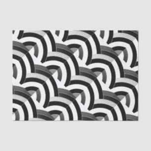 hedendaagse chic chevrons tissuepapier