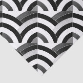 hedendaagse chic chevrons tissuepapier (Detail)