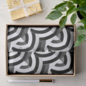 hedendaagse chic chevrons tissuepapier (Geschenk)