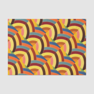 hedendaagse chic chevrons tissuepapier