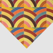 hedendaagse chic chevrons tissuepapier (Detail)