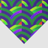 hedendaagse chic chevrons tissuepapier (Detail)