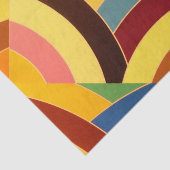 hedendaagse chic chevrons tissuepapier (Detail)