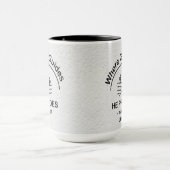 Hedendaagse Christelijke Bijbelvers Jesaja 58 Mok (Midden)