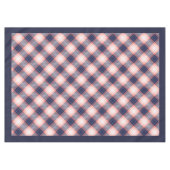 Hedendaagse Coral Navy tafelkleed Slank en vet (Voorkant (Horizontaal))