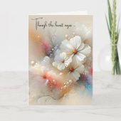 Hedendaagse Cosmos Jubileum Gefeliciteerd Kaart (Voorkant)