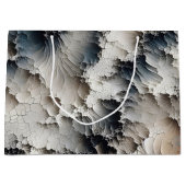 Hedendaagse Crackle Abstract Groot Cadeauzakje (Voorkant)