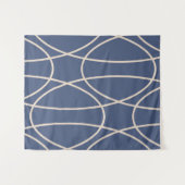 Hedendaagse Curven Abstract Design Wandkleed (Voorkant (horizontaal))