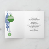 Hedendaagse decoratie met kerstmis feestdagen kaart (Binnen)