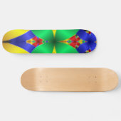 Hedendaagse Digitale Kunst Skateboard (Horizontaal)