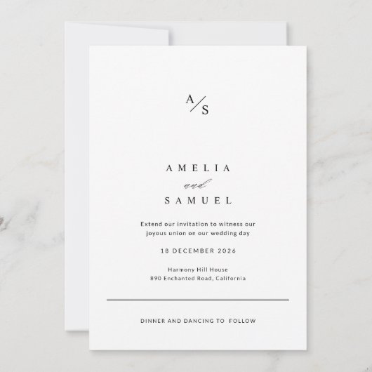 Hedendaagse elegante fotocollage kaart (Achterkant)