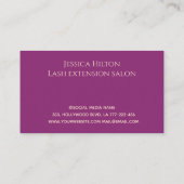 Hedendaagse elegante waterverf wash visitekaartje (Achterkant)