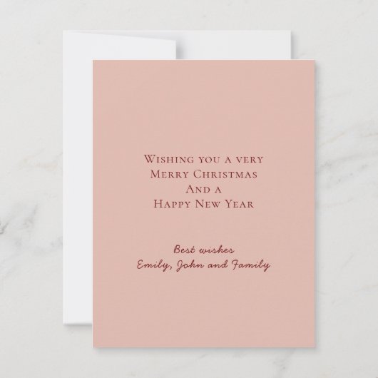 Hedendaagse Engel Joy Love Vrede Kerstmis Feestdagenkaart (Achterkant)