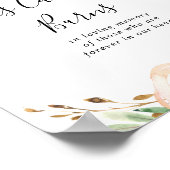 Hedendaagse Eucalyptus Deze Kaars Brandt Bord Poster (Hoek)