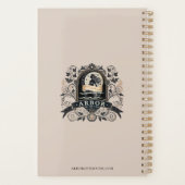 Hedendaagse Floral Sketch Planner (Achterkant)