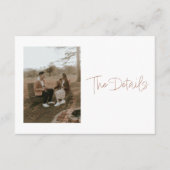 Hedendaagse foto De Details Enclosure Kaart (Voorkant)