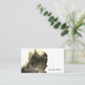 Hedendaagse foto mengen bos schoonheid meisje visitekaartje (Staand voorkant)