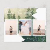 Hedendaagse foto Save Dates Verloving (Voorkant)