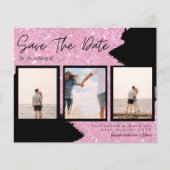 Hedendaagse foto Save Dates Verloving (Voorkant)