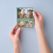 Hedendaagse foto Save Dates Verloving Flyer (Hand)