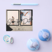 Hedendaagse foto's Belangrijke data Opslaan Verbin Flyer (Enkel)