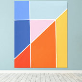 Hedendaagse Galerij Kunst  Canvas Afdruk (Insitu (Houten vloer))