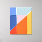 Hedendaagse Galerij Kunst  Canvas Afdruk (Voorkant)