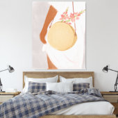 Hedendaagse Galerij Kunst Canvas Afdruk (Insitu (Slaapkamer))