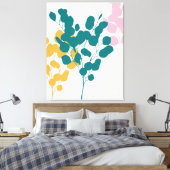 Hedendaagse Galerij Kunst  Canvas Afdruk (Insitu (Slaapkamer))