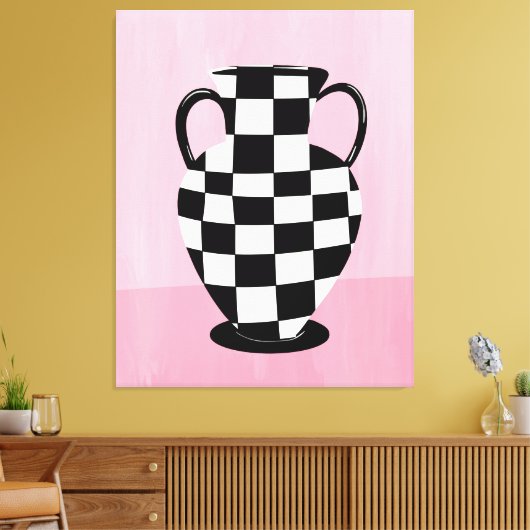 Hedendaagse Galerij Kunst Canvas Afdruk (Insitu (Woonkamer))