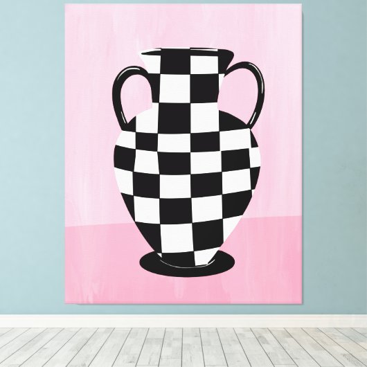 Hedendaagse Galerij Kunst Canvas Afdruk (Insitu (Houten vloer))