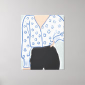 Hedendaagse Galerij Kunst Canvas Afdruk (Voorkant)
