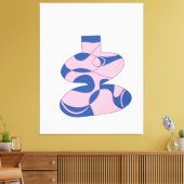 Hedendaagse Galerij Kunst Canvas Afdruk (Insitu (Woonkamer))