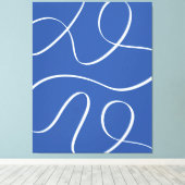 Hedendaagse Galerij Kunst Canvas Afdruk (Insitu (Houten vloer))