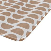 Hedendaagse geel Abstracte geometrische print