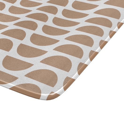 Hedendaagse geel Abstracte geometrische print Snijplank (Hoek)