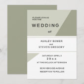 hedendaagse geometrie kaart (Voorkant / Achterkant)