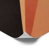 Hedendaagse geometrie Moderne abstractie Poster (Hoek)