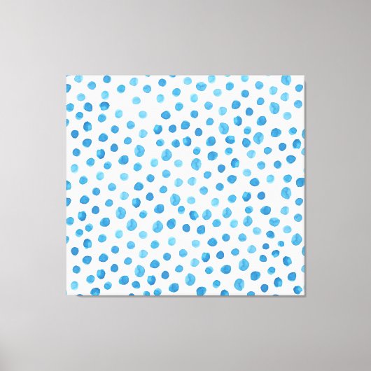 Hedendaagse geometrische vormen waterverf. canvas afdruk (Voorkant)