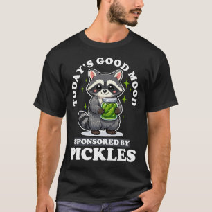 Hedendaagse Goed Humeur Augurken Kawaii Wasbeer T-shirt