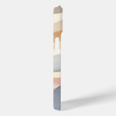 Hedendaagse golven | Neutrale moderne aquarel Case-Mate iPhone Case (Achterkant / Rechts)