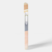Hedendaagse golven | Neutrale moderne aquarel Case-Mate iPhone Case (Achterkant / Links)