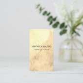 Hedendaagse Gouden Loyaliteit Klantenkaartje (Staand voorkant)