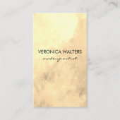 Hedendaagse Gouden Loyaliteit Klantenkaartje (Voorkant)