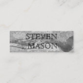 hedendaagse grafische structuur mini visitekaartje (Voorkant)