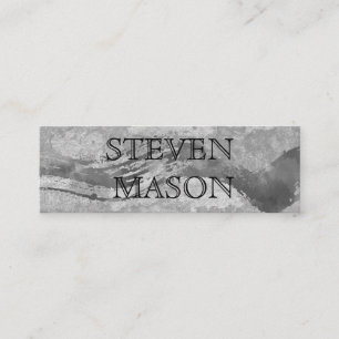 hedendaagse grafische structuur mini visitekaartje