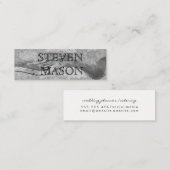 hedendaagse grafische structuur mini visitekaartje (Voorkant / Achterkant)