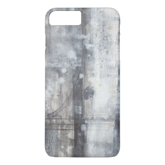 Hedendaagse Grijze Schilderij Case-Mate iPhone Case (Achterkant)