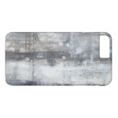 Hedendaagse Grijze Schilderij Case-Mate iPhone Case (Achterkant (Horizontaal))